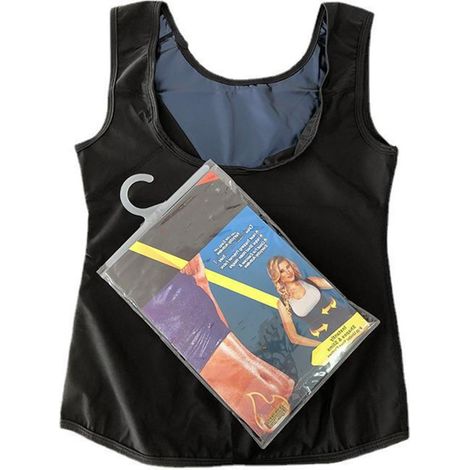 Veste de sudation homme, sèche rapide, légère et confortable — compression fitness minceur, entraînement amincissant taille L (1/5)