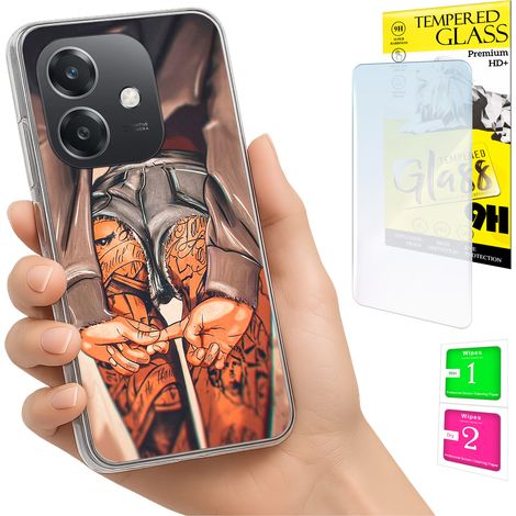 Schutzhülle für Oppo A40 / A40m / A60 5G: Fotoschutzhülle, Rückseite aus 9H-Glas (1/5)