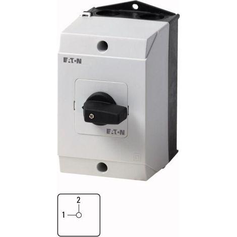 Inverseurs Contacts: 6 32 A 90 ° à accrochage en saillie 000220231 EATON T3-3-15543/I2
