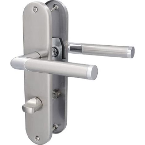 Renovierungsgarnitur (I) en acier inoxydable BI-Color Badtüren pour poignée de porte à clenche profilée 88021900