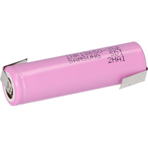 Samsung INR18650-35E 3500mAh 3,7V 18650 Akku mit Z Lötfahne