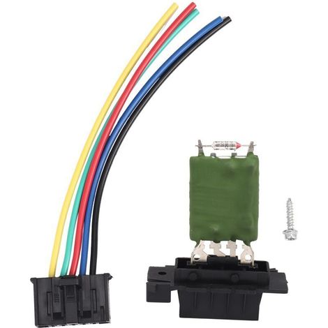 Heizungsgebläsemotor-Widerstand mit Kabelbaumstecker-Reparatursatz für Corsa 13248240 77364061
