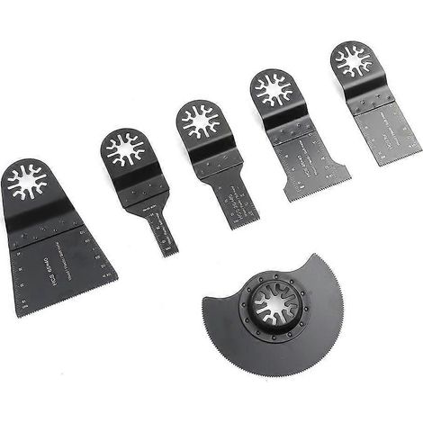 6-teiliges Set Standard-Oszillations-Multitool-Sägeblätter für Elektrowerkzeuge
