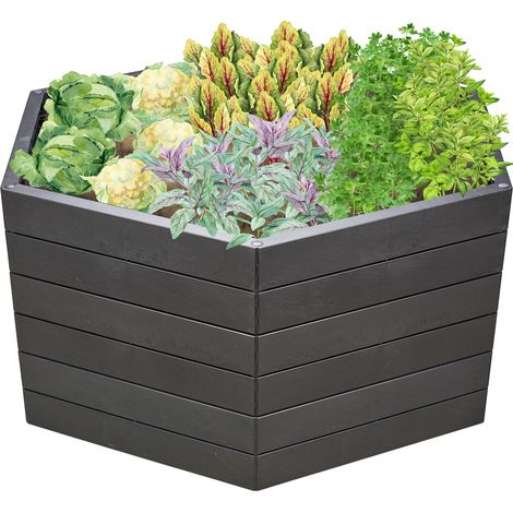 GARANTIA ERGO letto rialzato XL 75 Stone, incl. sistema di risparmio idrico FLORA