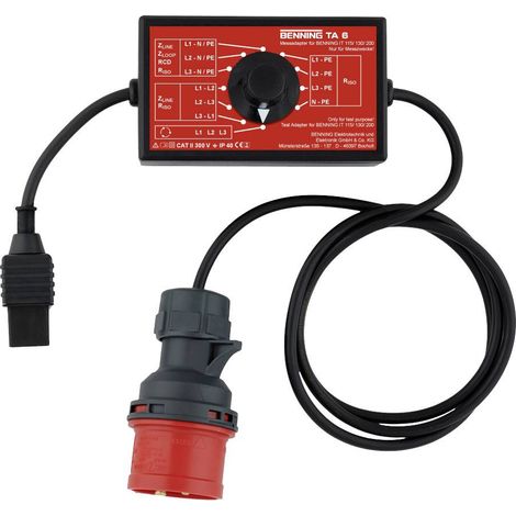Benning 044168 TA 6 Adaptateur de mesure 1 pc(s) (1/2)