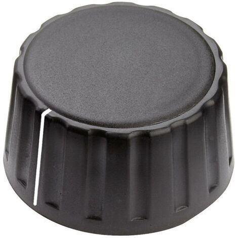 Tête de bouton rotatif Mentor 4334.6001 avec pointeur noir (Ø x H) 36 mm x 18.5 mm 1 pc(s) (1/3)
