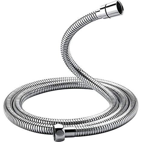 GRIFEMA Tubo Doccia 2 m in Acciaio Inox, Flessibile Doccia Universale (1/5)
