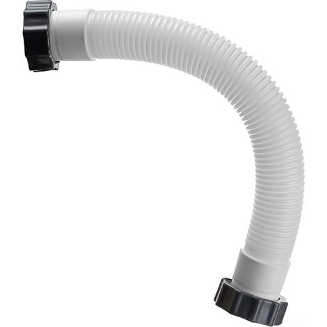 Manguera de 40,6 cm (16 pulgadas) de largo para bomba de filtro de arena Intex, 3,8 cm (3,8 cm) de diámetro. Manguera para bomba de filtro de arena de piscina. Pieza de repuesto 11388 11535 (Paquete d (1/5)