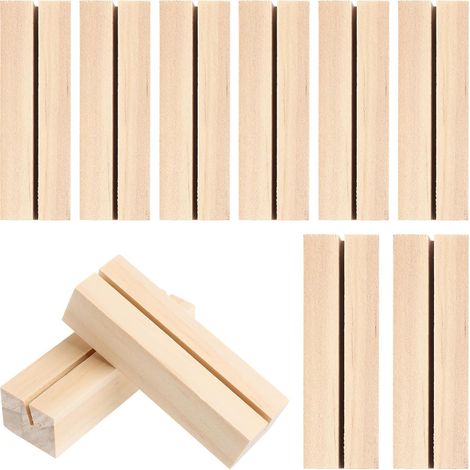 porte photos rectangulaires en bois pour photos et cartes (1/5)