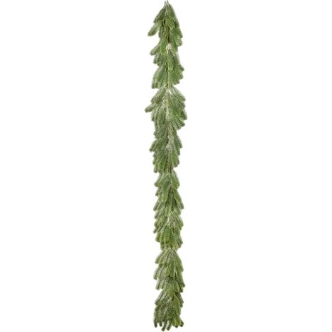 Branches De Pin Artificielles 200 cm Ornement de Cèdre Doux et Réaliste Pin Artificiel Pour La Maison, La Porte D'Entrée, La Cheminée, Le Patio, L'Extérieur, Le Jardin, La Cour Et Le (1/5)
