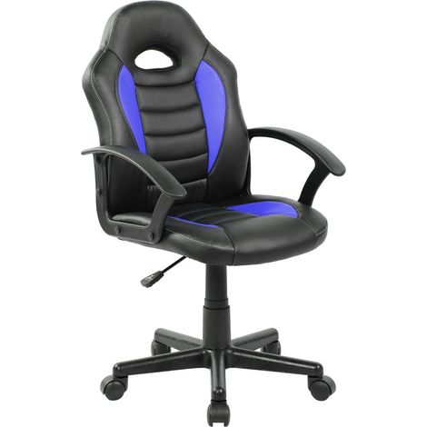 Silla con Ruedas - Sillón de Oficina Negro