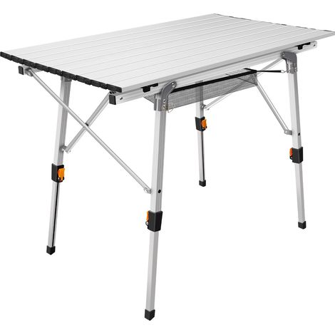 Aluminium Campingtisch Rolltisch Klapptisch Falttisch Gartentisch Camping 3ft (1/5)