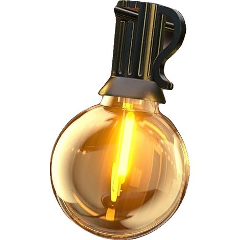 Guirnalda de luces solares, control remoto, 8 modos, 7 m, 10 bombillas (1/2)