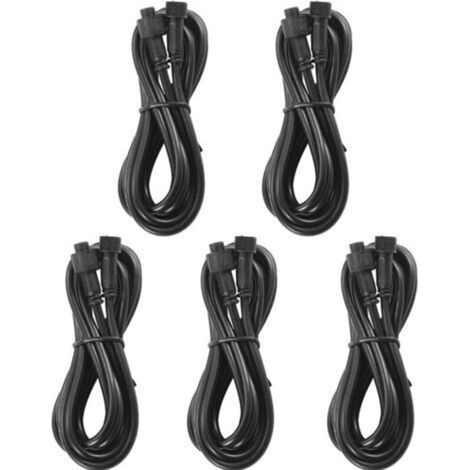 10 pcs 1M 2Pin Câble d'extension IP67 résistant à l'eau pour lampes LED Couleu RGB Spot Led Eclairage extérieur Spot (1/5)