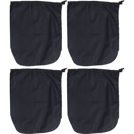 Lot de 4 housses de protection pour rétroviseurs de voiture, en taffetas de polyester 190T, avec protection antigel pour robinets. (1/5)