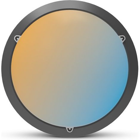 RONDO HUBLOT DIAM 300MM 15W 3000/4000/6000K GRIS ANT 3ANS MIIDEX LIGHTING 100640