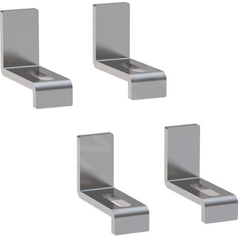 Support de fixation GE (4 pièces) pour lavabo encastré (1/2)