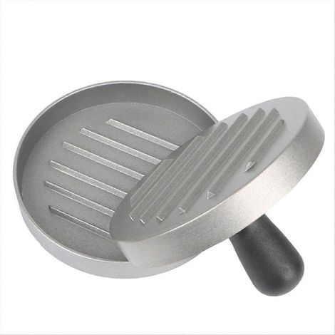 Hausgemachte Hamburger-Patty-Presse, Sandwich- und Burger-Presswerkzeug, wiederverwendbare Fleischpatty-Form, praktisches Küchenutensil zur Zubereitung perfekter Patties. (1/5)