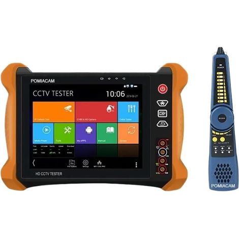 X9MOVTADHS 8K IP H.265 testeur Moniteur 4K 8MP caméra Outil de Test Professionnel Complet TDR, Traceur de câble, multimètre numérique(X9-AHDS Pro) (1/5)