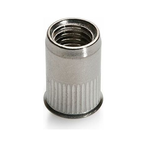 Ecrou Noyé Inox A2 Tête Réduite, cranté - diametrefiletage: M8 - Diamètre: 8