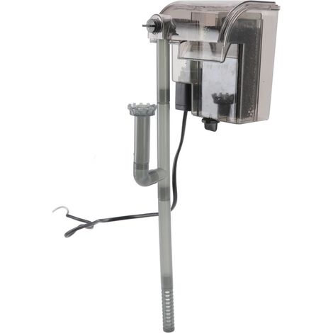Filtre externe mural 8W pour aquarium cascade, pompe anti-film d'huile, purificateur d'eau poissons, petit réservoir 220V CN