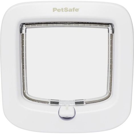 Porta PetSafe con bloccaggio manuale per gatti: Porta colore marrone