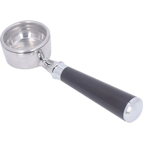 58-mm-Siebträger ohne Boden, Holzgriff, doppelseitiger Kaffeefilter für GAGGIA-Kaffeemaschinen, Farbe: Lila Sandelholz (1/5)