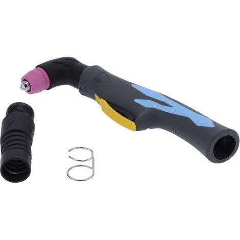 Torche de soudage plasma AG60F, poignée courbe en cuivre, accessoire de coupe électrique pour soudeur. (1/5)