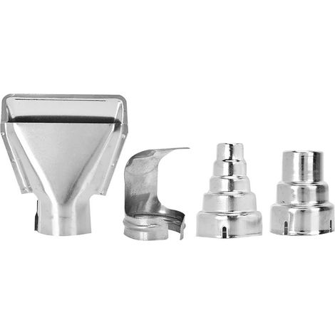 Decdeal Remplacement de buse de soudage, accessoires de pistolet thermique solides et durables en acier inoxydable pour outils industriels, film rétractable (1/5)
