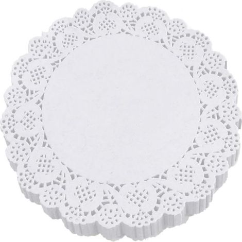 Sous-Plat En Papier - 100 Pièces - Pour Gâteaux Desserts Et Décoration De Table (1/5)