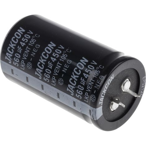 Condensateur RS PRO 560µF, 450V c.c.