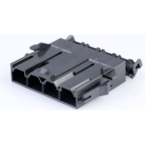 Molex Buchsengehäuse-Kabel Polzahl Gesamt 4 Rastermaß: 10 mm 428180412 1 St. Bag