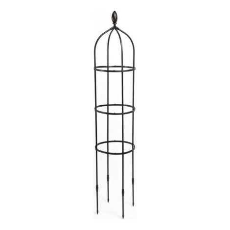 Obélisque de Jardin, Tuteur Plante Grimpante, Jardin Tuteurs de Plantes, Treillis Fleur Soutien de Arche de Jardin en Forme de Tour pour Plantes grimpantes,AAFGVC