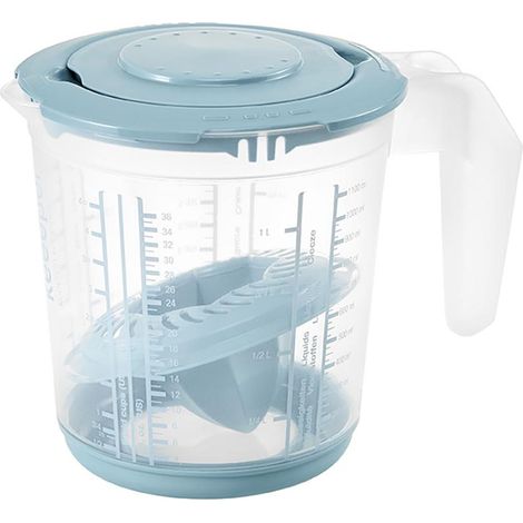 Accesorio de cocina keeeper matteo con exprimidor integrado base antideslizante (1/5)