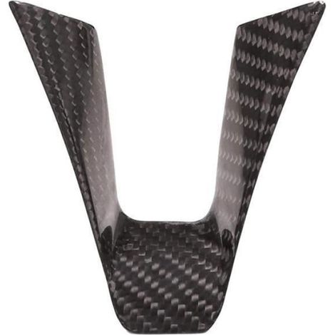 de Couverture de Cadre de DéCoration de Volant pour Alfa Romeo Giulia Stelvio 201720182019Accessoires, Fibre de Carbone ABS (1/4)