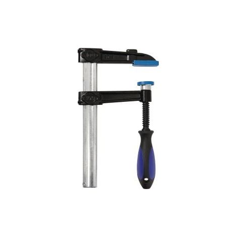 Étau à vis en fonte malléable serrage L.1000mm P.120mm poignée 3K 30x8mm TECWERK (1/3)