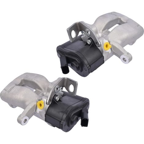 Pinza de freno de 38 mm de diámetro, montaje trasero, compatible con los modelos de vehículos 3C2 y 3C5, números de pieza 3C0 615 403 y 404, construcción metálica duradera. (1/5)