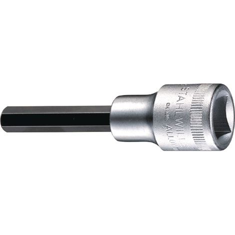Inserti a bussola 1054/10 1/2 pollici 6 punte SW 10mm L.140mm