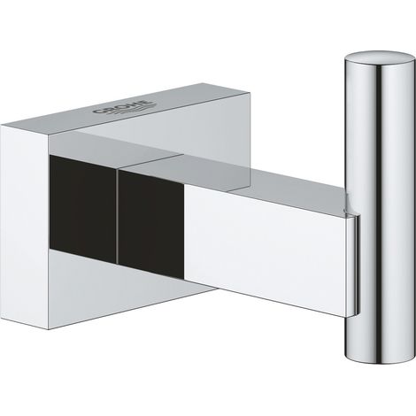 Grohe Essentials Cube Bademantelhaken, Chrom, 40511001 (1/2)