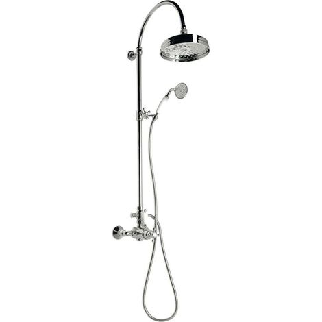 Sapho Reitano Rubinetteria Antea - Duschset mit Thermostat - Unterputz, 20 cm, verchromt SET041 (1/5)