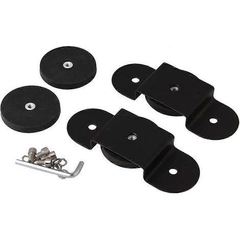2 supports de fixation magnétiques pour barre lumineuse LED, support de fixation à ventouse, galerie de toit tout-terrain (1/5)