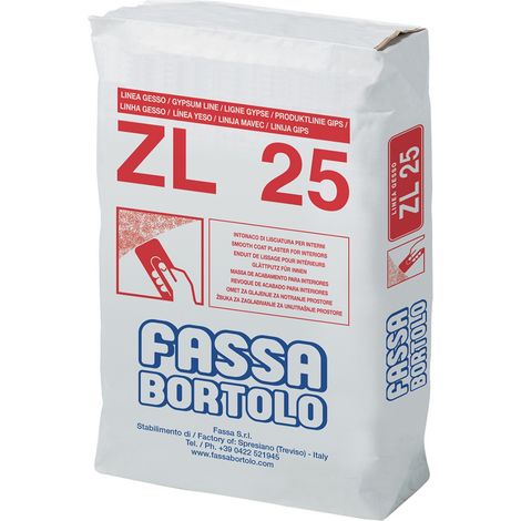 INTONACO DI LISCIATURA 'ZL 25' KG. 5