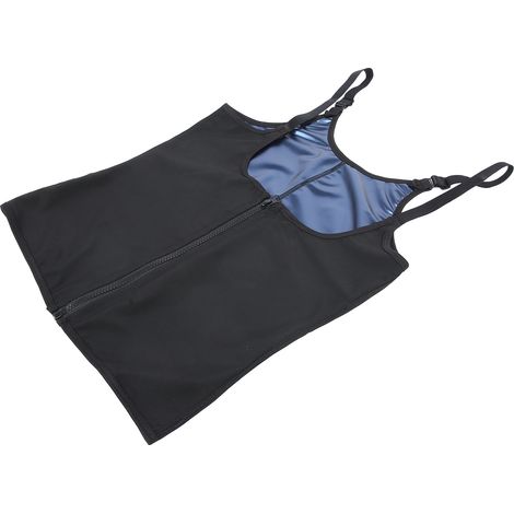 Gilet de sudation fitness femme, sport respirant, élastique, brûle-graisse, gaine sculptante taille 2XL/3XL (1/5)