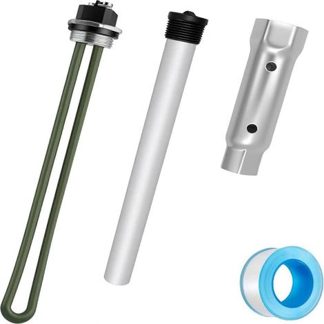 Élément chauffant haute efficacité 120V pour chauffe-eau de banlieue, comprenant des joints d'étanchéité, multicolore. (1/5)
