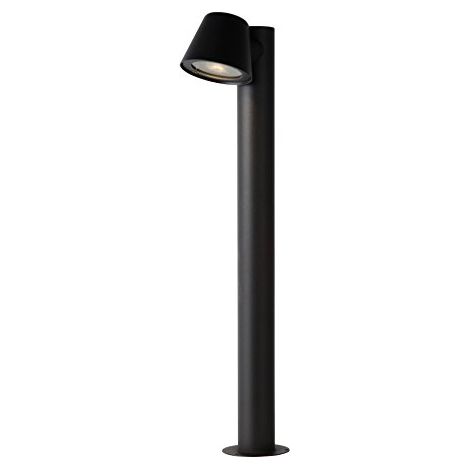 Lucide Dingo di LED â lampada da parete LED esterno â dim. â GU10 â 1 X W 3000 K â IP44 â Nero, Alluminio, Grigio (antracite), GU10 4.5 wattsW 230 voltsV (1/4)