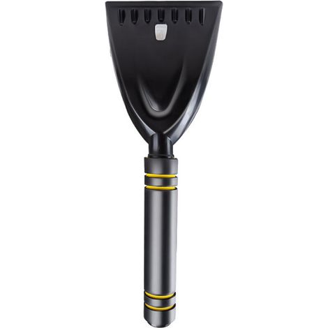 Pelle à glace télescopique pour pare-brise de voiture, pelle à neige multifonction (1 pièce - Noir) (1/5)