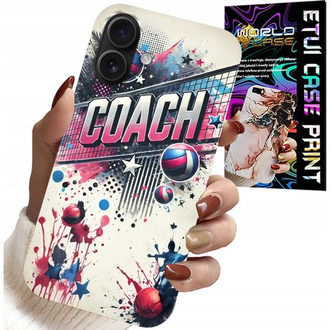 Custodia per iPhone 16 - Retina Coach con struttura a rete, retro (1/5)