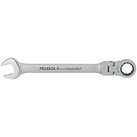 Proxxon chiave a cricchetto articolata ergonomica argento