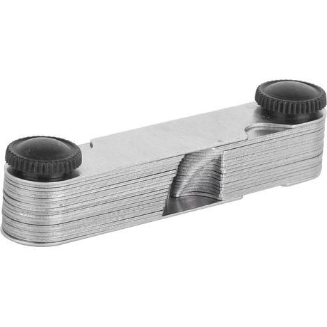 Jauge de Rayon en Acier Alliage pour Mesurer les Rayons Concaves et Convexes, Outil de Précision R17MM (1/5)