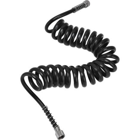 Air Hose Polyurethane Coil Air Hose with G1/8 Female Thread Fittings for Paint Airbrush Accessories (1/5)